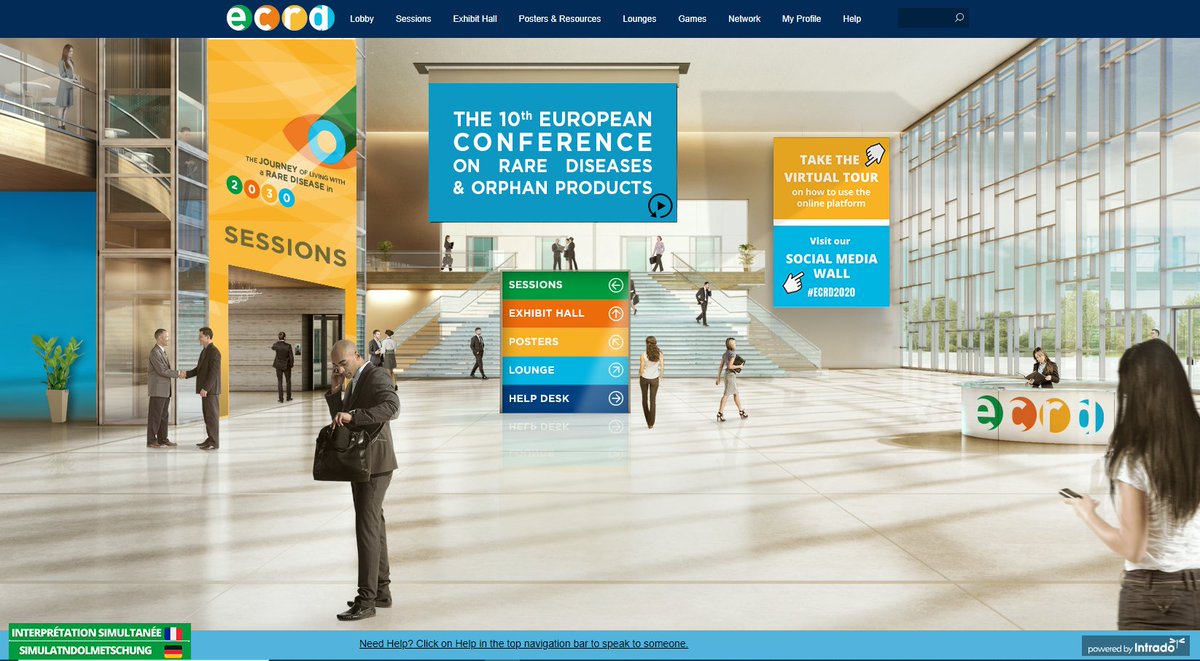 EURORDIS-Rare Diseases Europe (@eurordis) on Twitter photo Day 1 of #ECRD2020 online is finally here! 
We are so excited to welcome the nearly 1,500 attendees to the custom-built online platform.  
To all of you attending - share your ECRD photos on Twitter with #ECRD2020 and they will appear on the social media wall in the platform! Day 1 of #ECRD2020 online is finally here! 
We are so excited to welcome the nearly 1,500 attendees to the custom-built online platform.  
To all of you attending - share your ECRD photos on Twitter with #ECRD2020 and they will appear on the social media wall in the platform!