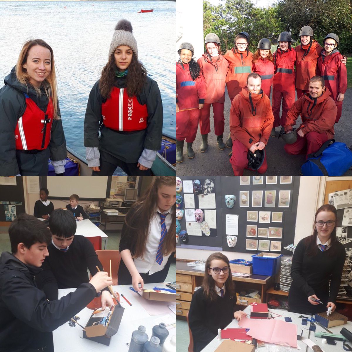 QMAOfficial's tweet photo. For today’s #ThrowbackThursday we remember and recognise the great work that our Senior Phase mentors have undertaken #community #beproudtocontribute #equity #considerall #TeamQMA ❤️💛💙 @QMA_RA https://t.co/Azl083mMMo