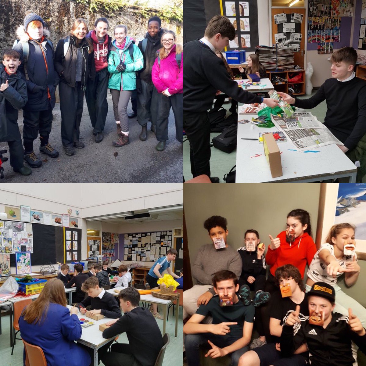 QMAOfficial's tweet photo. For today’s #ThrowbackThursday we remember and recognise the great work that our Senior Phase mentors have undertaken #community #beproudtocontribute #equity #considerall #TeamQMA ❤️💛💙 @QMA_RA https://t.co/Azl083mMMo