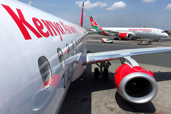 The_EastAfrican's tweet photo. Kenya Airways nearly doubles air fare for Kenyans stranded in Britain https://t.co/f3fj861KYm https://t.co/e7nJwSkIf4