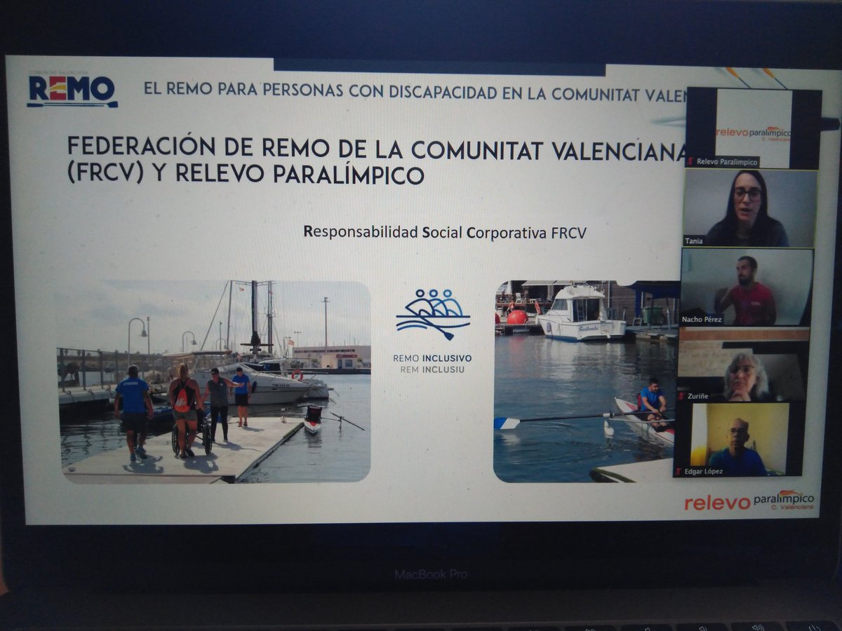 Ayer celebramos un interesantísimo seminario sobre "El remo para personas con discapacidad en la CV" junto con <a href="/FREMOCV/">Federación de Remo de la Comunitat Valenciana</a>.
Que gran trabajo se está realizando desde la <a href="/FREMOCV/">Federación de Remo de la Comunitat Valenciana</a> y <a href="/fed_esp_remo/">Fed.Española de Remo</a> 
Hoy continuamos con un gran Seminario de Clasificación de la mano de <a href="/rreinava/">Raul Reina</a>