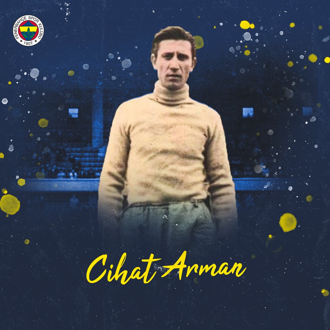 Uzun yıllar kulübümüze hizmet eden, 6’sı Türkiye Şampiyonluğu olmak üzere toplamda 14 kupa kazanan, maçlarda giydiği sarı kazak nedeniyle ‘’Sarı Kanarya’’ sembolünün çıkış noktası olan Türk futbol efsanesi “Uçan Kaleci”miz Cihat Arman’ı saygı ve rahmetle anıyoruz.