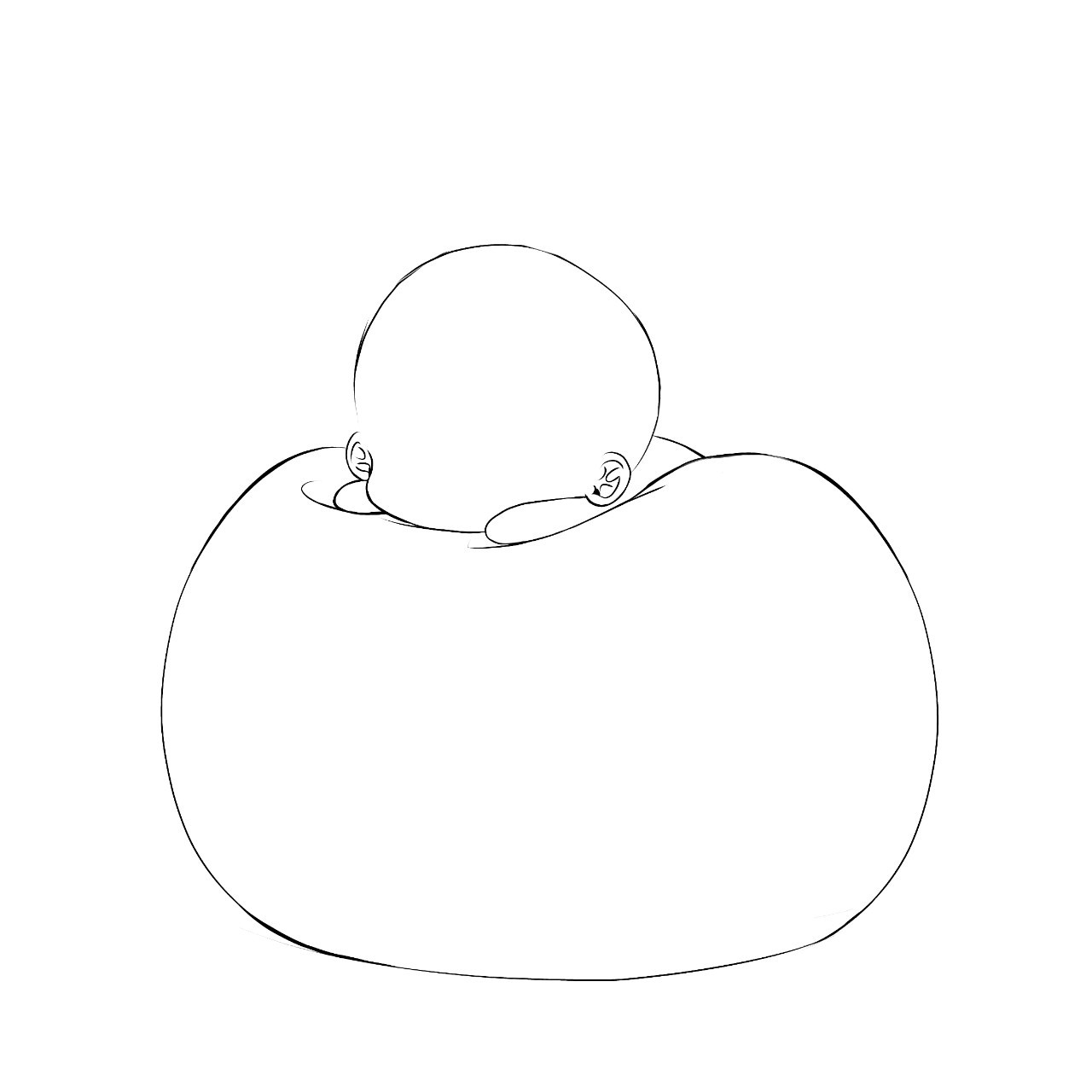 田芥 Twitterren クッションに乗ってるミニキャラが描きたいと思ったので素材共有 右のイラストはイメージです こんな感じにクッションとか色々工夫してキャラに合ったクッション作って描いたげてくだせえ ๑ ᴖ ᴑ ᴖ ๑ フリー素材 トレス素材 トレスフリー