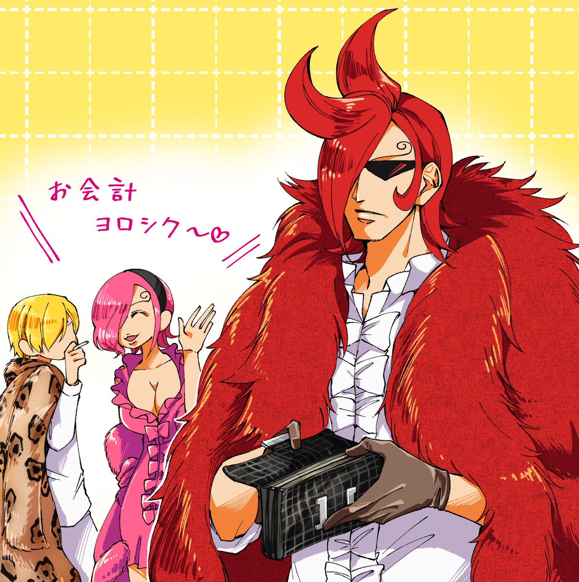 【ワンピ】ログコレクションのイチジが財布ひらいてるようにしか見えなくてつい… 