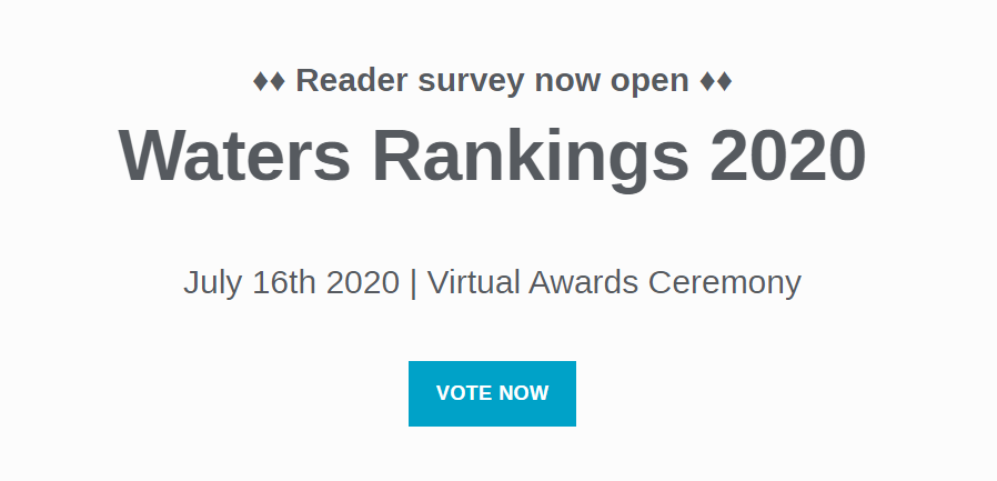 GMEX_Group's tweet photo. @GMEX_Group is delighted to be up for an award with @WatersTech.

We’re shortlisted for the category ‘Best Distributed-Ledger Technology Provider’ – no. 20

Please vote for us (No.20) here: https://t.co/tCDiTFRtKZ https://t.co/ceznQj0vPN