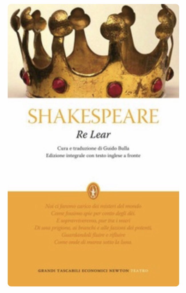 VIOLA_MARTELLA's tweet photo. @CasaLettori @AlmiraUva @AlessiaSLorenzi @AnaniaMassimo #Leggendo con #CasaLettori #14maggio            “Loro mi vogliono far frustare se dico la verità . Tu mi vuoi far frustare se dico una bugia : va a finire che un giorno sarò frustato perché sto zitto.” #ReLear ( William Shakespeare) https://t.co/fqWg1qiXyS