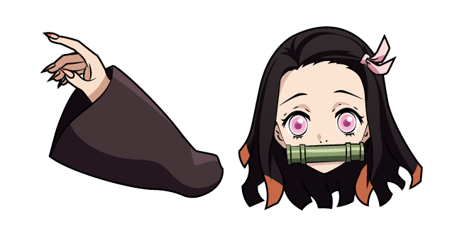 Custom Cursor on X: Tanjiro's younger sister is Nezuko Kamado, who was  turned into a demon by Muzan Kibutsuji, in a cursor from the Demon Slayer  anime series. #customcursor #cursor #anime #AnimeCursors #