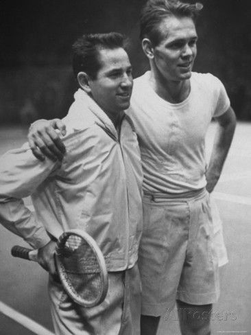 Bobby Riggs & Jack Kramer: the stories these two could probably tell, whew.