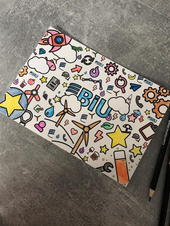 weareSEFirst's tweet photo. This week the BiU postie delivered colour-in cards (one for us, one for family or friends)... the team have already been hard at work with pencils, pens and paint!
#OneBiU https://t.co/MGLUkUrg9p