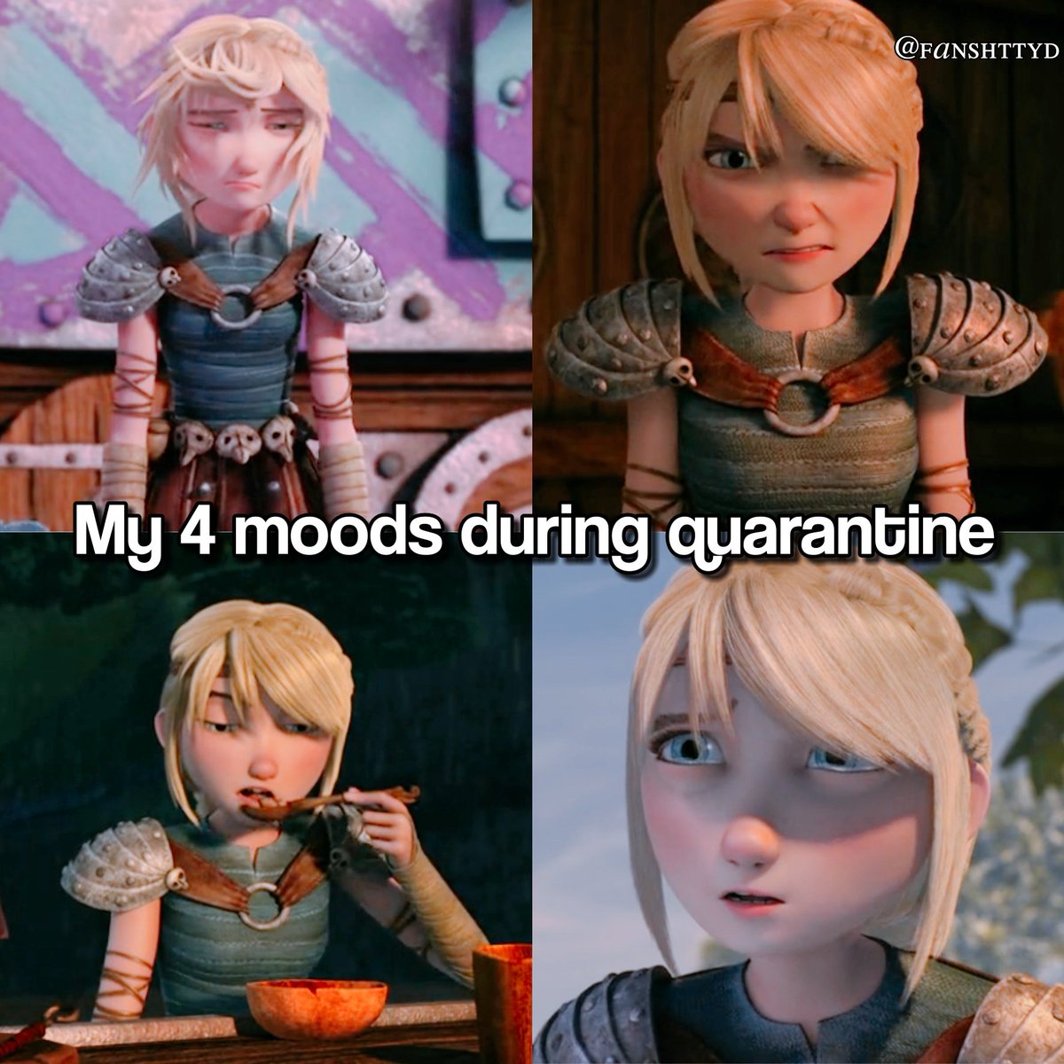FansHttyd's tweet photo. My quarantine 😳 #RTTE #httyd https://t.co/AKzYzaAEVO