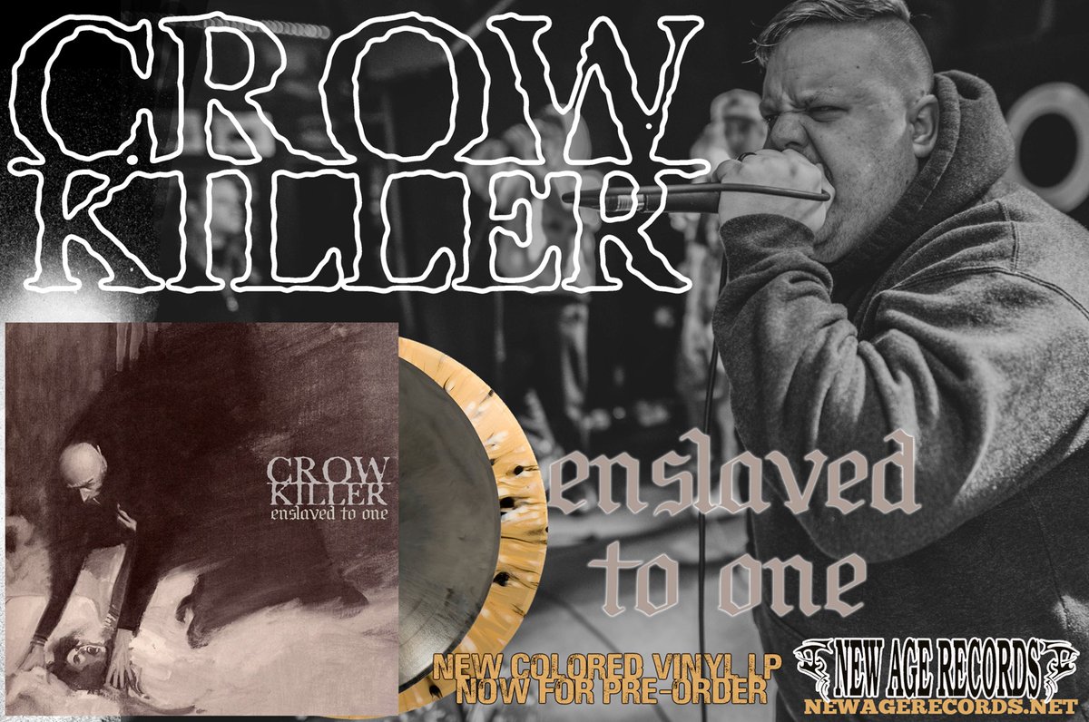 IDIOTEQ's tweet photo. Salt Lake City’s metal/hardcore act 𝐂𝐑𝐎𝐖 𝐊𝐈𝐋𝐋𝐄𝐑 - new killer LP streaming NOW at https://t.co/FFrnhhxrHZ // .@crowkillerhc .@NewAgeRecords // Learn more in our recent feature at https://t.co/MPuOKIOCya // #metalhardcore #hardcore #hardcorepunk #crowkiller #newagerecords https://t.co/1kGsgEfLQt
