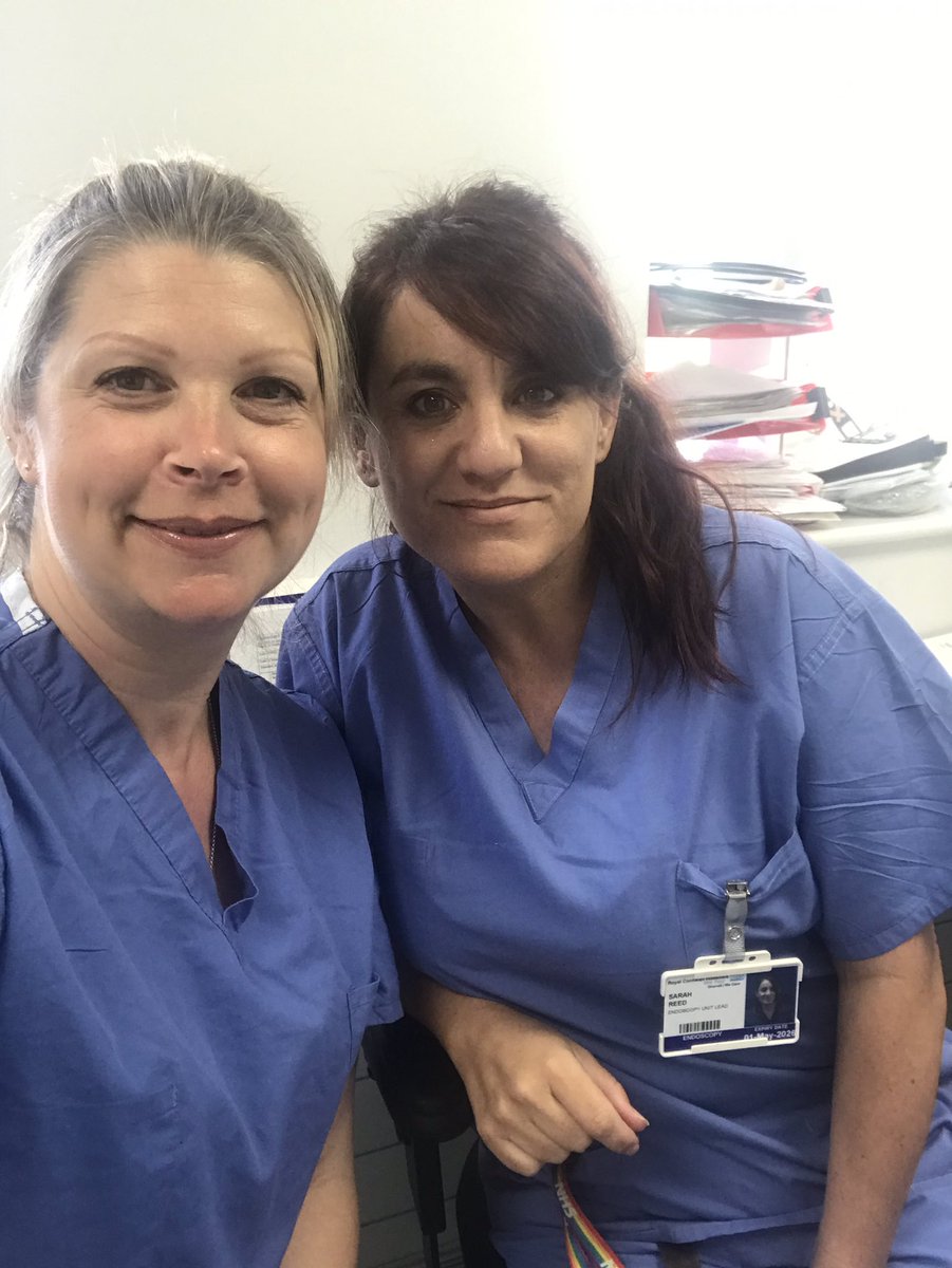 Flying the flag for ODPs in Endoscopy <a href="/rcht/">rcht</a> is Sarah, Band 7 ODP and Zoe, Band 5 ODP. #ODPday #AHPs  #ODPs <a href="/JAG_Endoscopy/">JAG Endoscopy</a> <a href="/cornwall_ahps/">Cornwall AHPs</a> @MatronMitchell @sarahreed78
