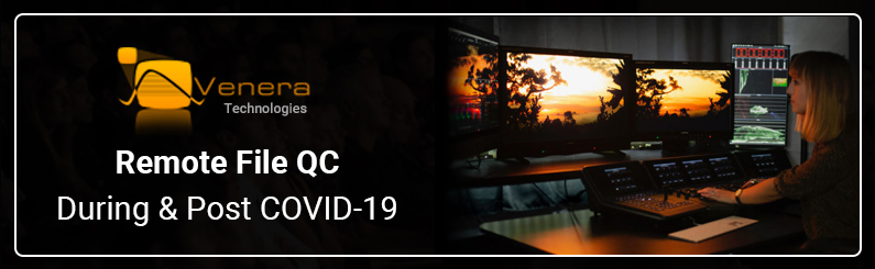 veneratech's tweet image. Our views on the current situation and how we can help the business with their QC needs, with our Remote #QC solutions: bit.ly/2YYNEOU

#FileQC #COVID-19 #postcovid19 #postcovidworld #remoteQC #QCrequirements #workflow #postproduction #veneratech #pulsar #quasar