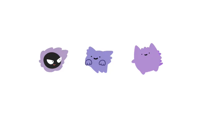 うーむやはりゴーストタイプはかわいい(  '꒳`  ) 