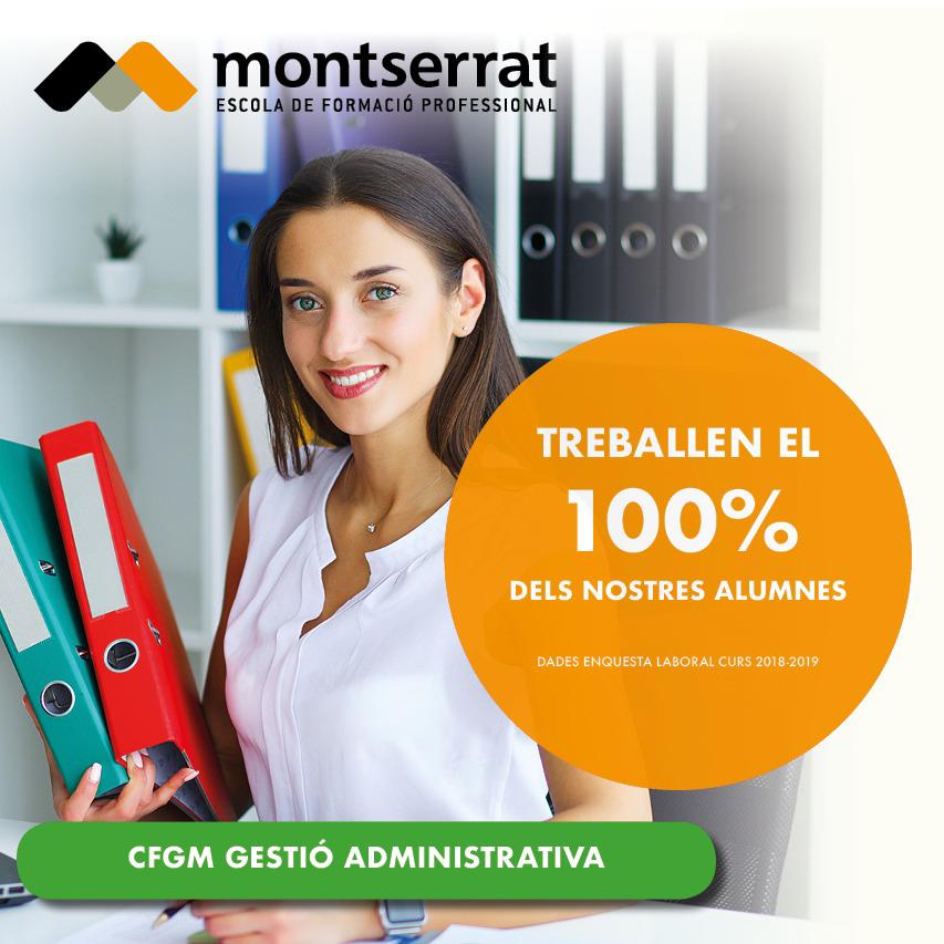Montserrat_FP's tweet photo. En 3 dels nostres 5 cicles ja hem aconseguit #AturZero entre els nostres exalumnes 👏👏👏
Continuem treballant pel vostre futur! 🤩
#inserciólaboral
#somEscolaMontserrat
#FP #FPDual https://t.co/kanctFxAi5