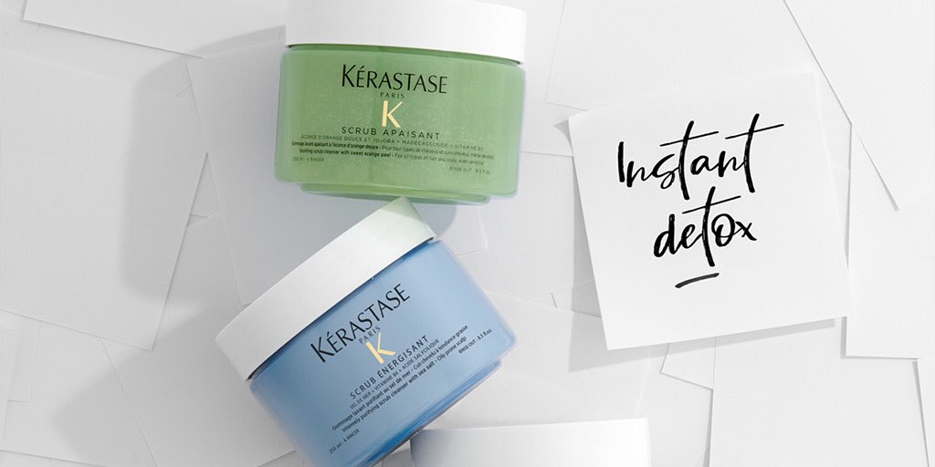 hairStorefr's tweet photo. Vous avez profité du confinement pour faire une cure de sébum? Découvrez les gommages Fusio-Scrub.
#kerastase #fusioscrub #gommagecheveu #hairstore https://t.co/2HqDVagjX2