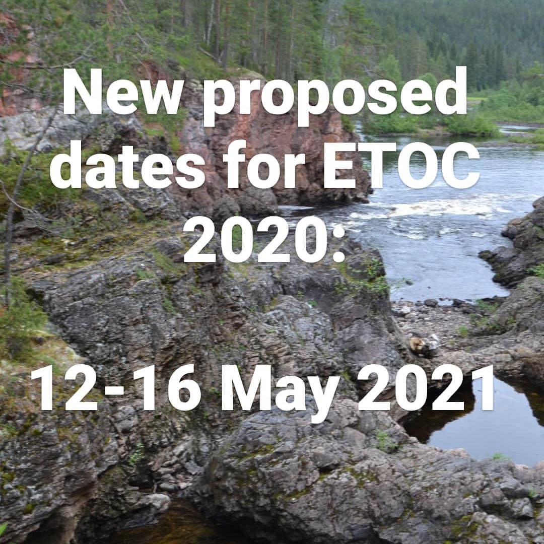ETOC2022 - European Trail Orienteering Champs 2022 (@etoc2022) on Twitter photo The terrains will be there next year too, and we hope that so will you! 💙
We regret to inform you that #ETOC2020 moves.
The proposal has been sent to the IOF, and we will publish their decision in due time. Stay safe everyone!
<a href="/SuunnistusSSL/">Suunnistusliitto</a> #TrailO #tarkkuussuunnistus The terrains will be there next year too, and we hope that so will you! 💙
We regret to inform you that #ETOC2020 moves.
The proposal has been sent to the IOF, and we will publish their decision in due time. Stay safe everyone!
<a href="/SuunnistusSSL/">Suunnistusliitto</a> #TrailO #tarkkuussuunnistus