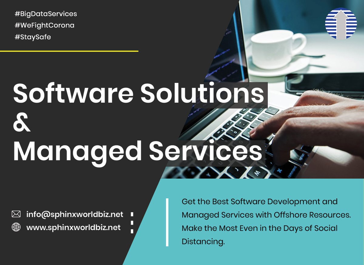 sphinxworld_biz's tweet photo. Get the Best Managed Service from our Experts for your Projects with Offshore Resources to maintain Social Distancing #hiredeveloper
#hiresoftware #experts #offshoredevelopment #offshoreservices #hireIT #sphinxworldbiz #staysafestayhome https://t.co/BqISjaYb30