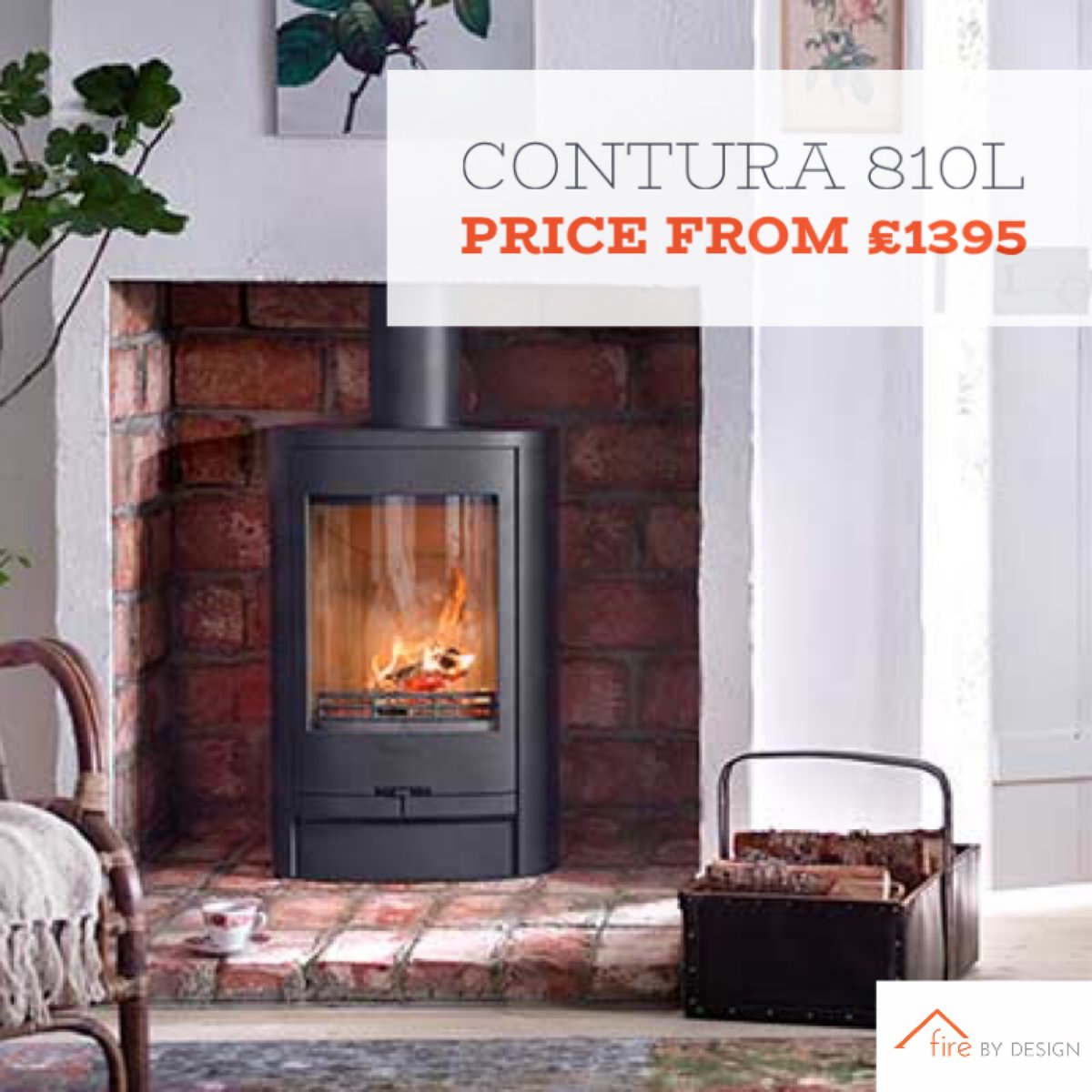 fire_bydesign's tweet image. Compact and attractive. 
The Contura 810L wood burning stove is easy to position even in small spaces but yet still heats around 90m2. With a starting price of £1395 it’s affordable too. .
Need to know more. 
Comment below ⬇️
#conturastoves #homerenovation #homedesign