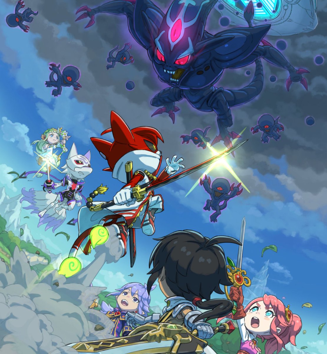 ⌛#妖怪学園Y コラボ、明日まで！ ◇「剣豪紅丸」「ナインテイル」召喚 ◇ブラックアーミー出現！「モンスターフェス」 ◇討伐イベント「ビッグブラックとの激闘！」  ◇おねがい掲示板イベント すべて明日14時で終了となります。 ログボでもらえる召喚コインのご使用もお ...