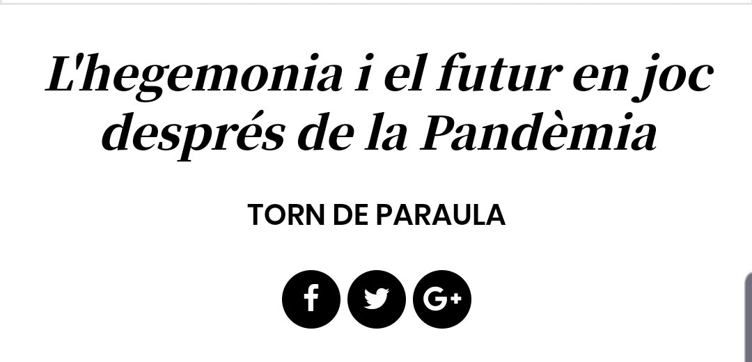 Elisendalamany's tweet photo. 👩🏽‍💻 Avui escric amb @MGrauSoles a @publico_es 
"El futur en joc després de la pandèmia."
No va de guanyar eleccions, el que està en joc és l'hegemonia i el futur del país.
 
https://t.co/jtGjinjlbp https://t.co/D3KrNnBd3Y