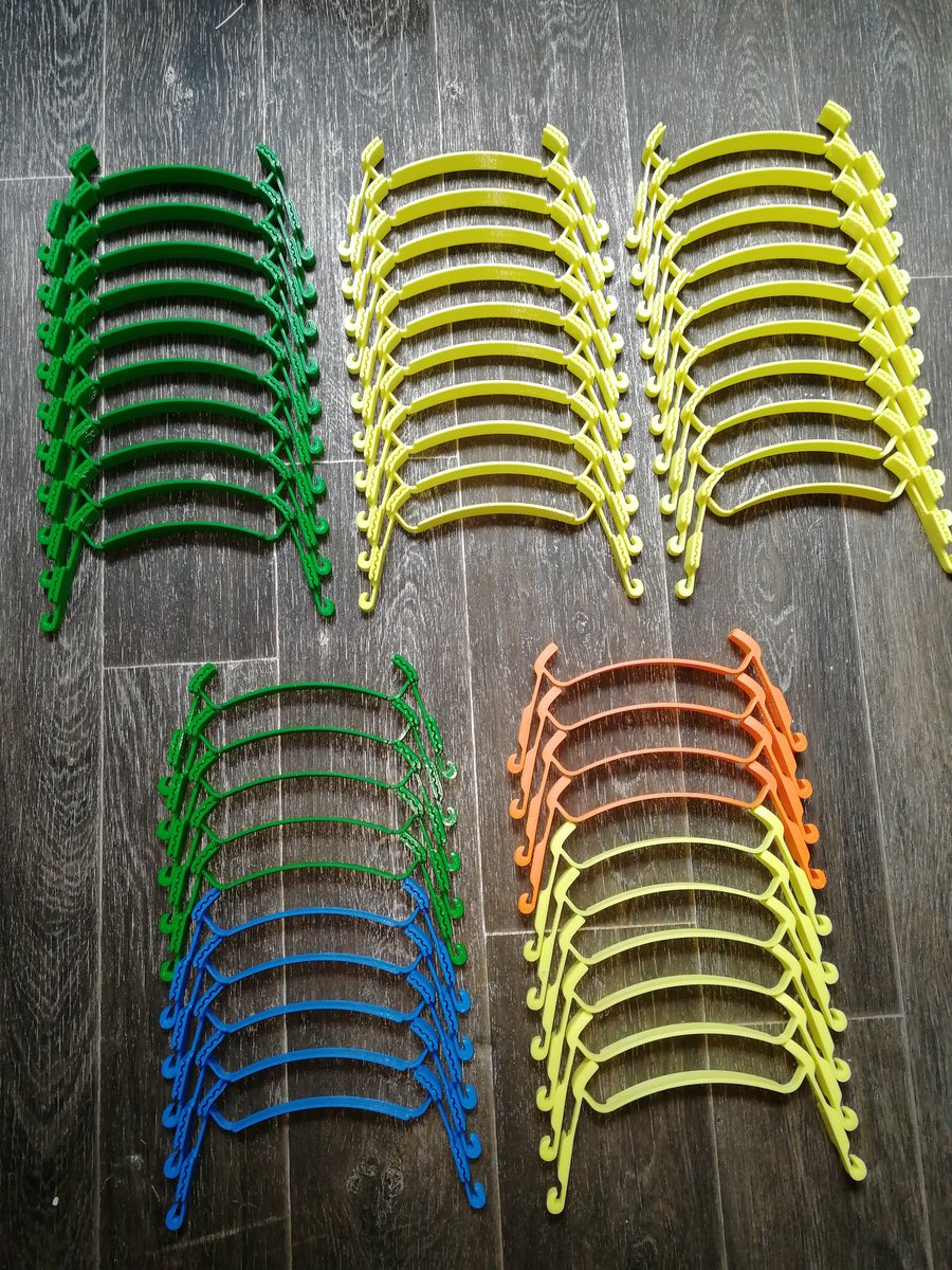 Petit bilan de fin de confinement ! Durant cette période, la Fabrick aura produit 63 supports de visières et 595 supports de masques ! Bien sûr, la production continue et des surprises vous attendent... Restez connectés ! #SolidariteCOVID19 #COVID19 #FabLab