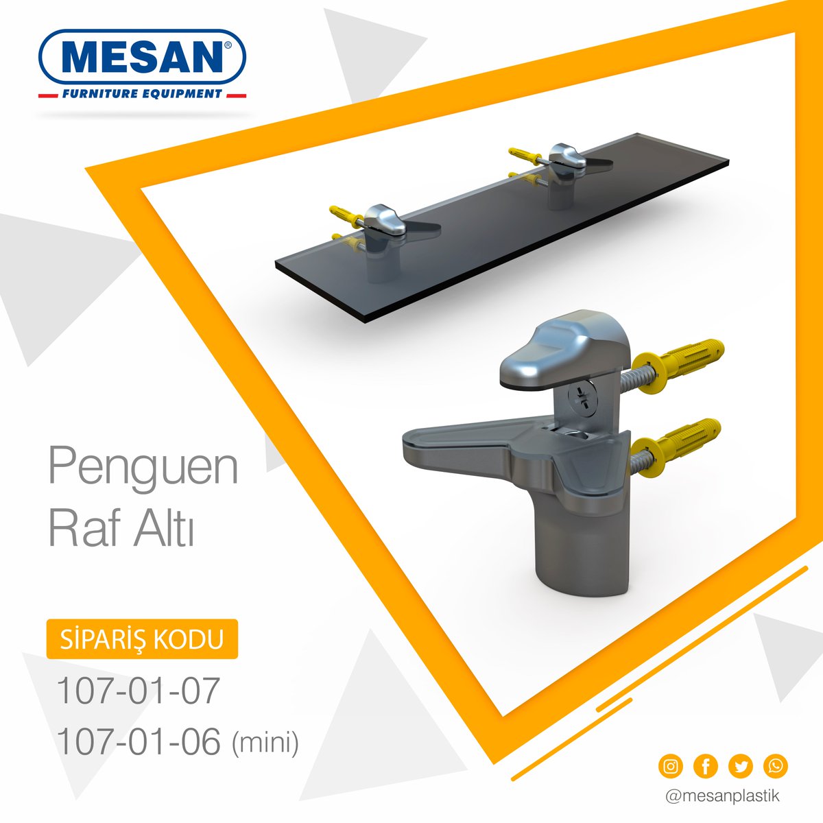 mesanplastik's tweet photo. https://t.co/TV4mvYDegW
#mesanplastik #yuksekseslemesan #mesan #mobilyaaksesuarları #mobilyabağlantı #mobilyaekipmanları #productdesign #furniture #furniturefittings #furnitureequipment #mobilyatasarımı #mobilyaaksamı #raftaşıyıcı #shelfsupport #shelf #camraf #camraftaşıyıcı https://t.co/gpSrjulW5H