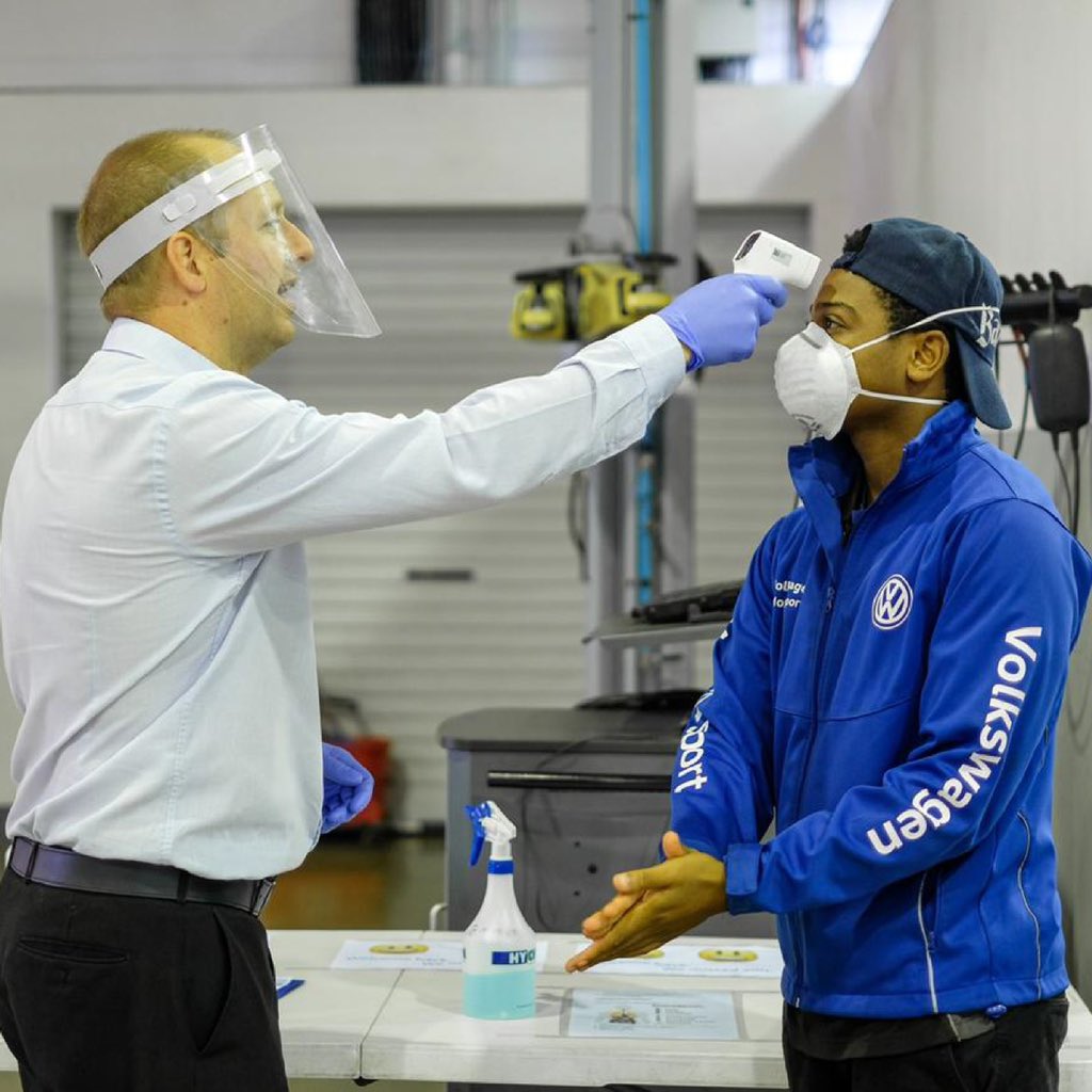 TavcorVW's tweet photo. We’ve implemented safety measures to ensure the safety of our customers and staff during operation:

- Advanced cleaning protocol
- Health &amp; safety gear
- Dispersed waiting areas
- Daily health checks
- Reduced communal areas
- Restricted entry points

#TavcorVW #TavcorVWFamily https://t.co/CFIHka19ok