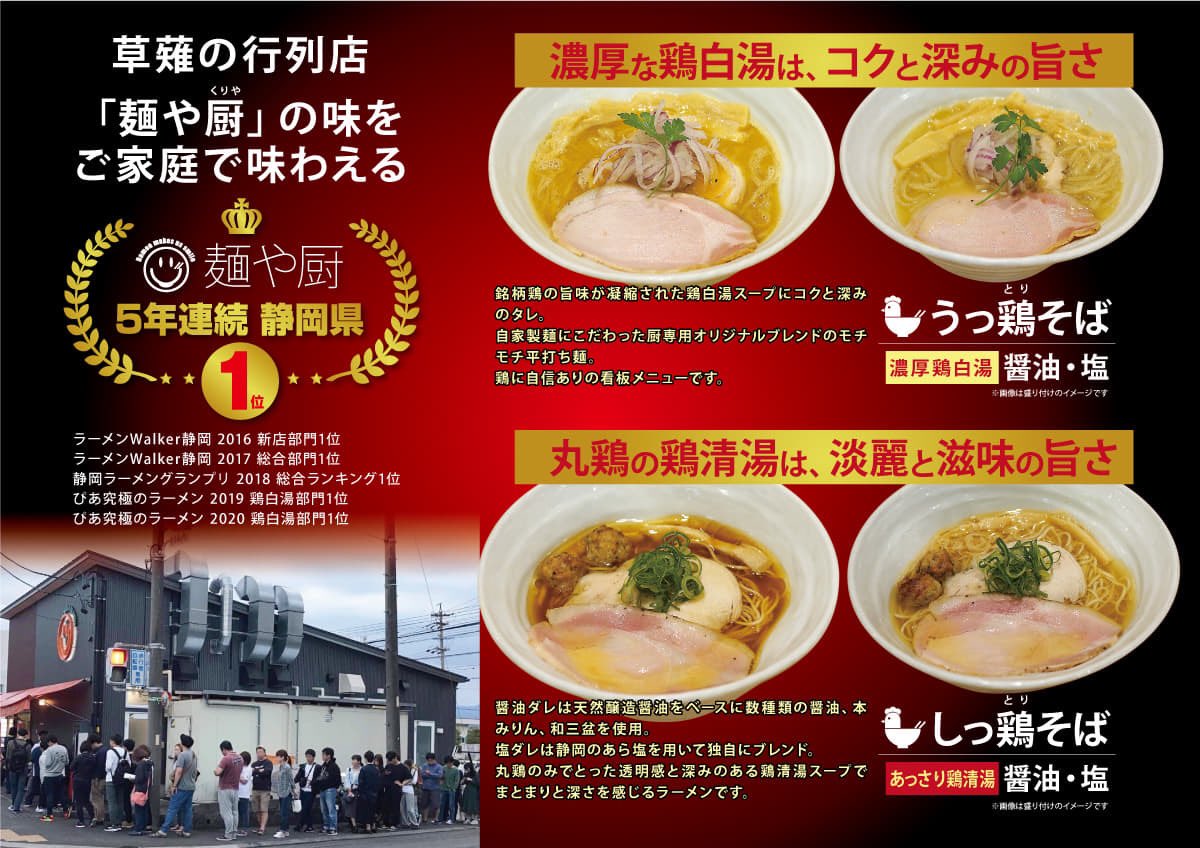麺や厨 A Twitter お知らせ くりやお土産ラーメン Koマートfine様 富士店 草薙店 沓谷店 みずほ店 にて ご購入していただけるようになりました もっと身近にくりやの味を 楽しんでいただけると幸いです ラーメンを通して 皆様が 笑顔になります 麺や厨 A Twitter お知らせ くりやお土産ラーメン Koマートfine様 富士店 草薙店 沓谷店 みずほ店 にて ご購入していただけるようになりました もっと身近にくりやの味を 楽しんでいただけると幸いです ラーメンを通して 皆様が 笑顔になります