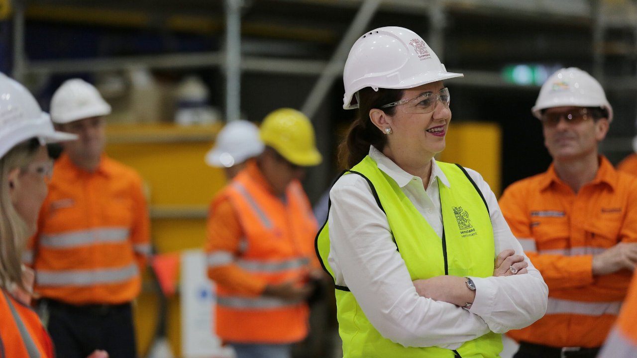 Annastacia Palaszczuk on Twitter "Amazing to see tunnelling underway