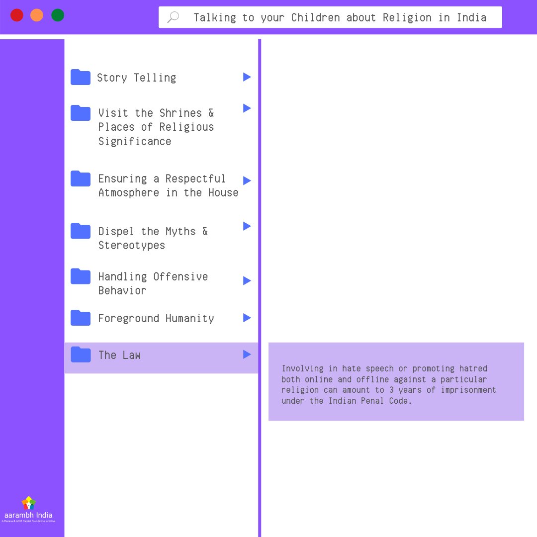 (Part-2) of the field guide on 'Talking to your Children about Religion in India  #DueNormalread & RT