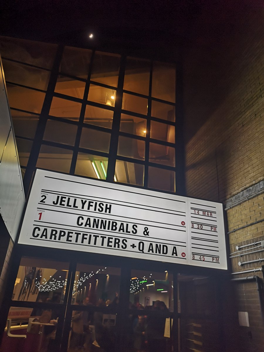 Should be Day 2 of Northampton Film Festival... But we're sharing some 2019 films online instead throughout the next 6 days of what would have been the festival. We also loved screening some features with Q&amp;As including this one <a href="/CannibalsCF/">Cannibals & Carpet Fitters</a> youtube.com/watch?v=GilTpK…