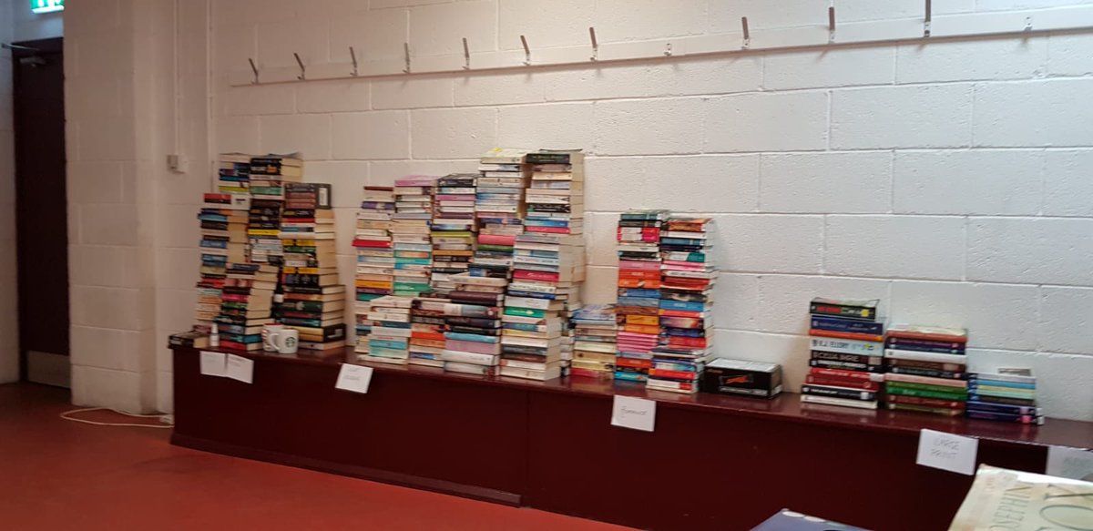 StenhousemuirFC's tweet photo. 📚VIRTUAL LIBRARY📚
Our away dressing room is a Virtual Library and is OPEN for our community🌈❤️
If you would like some FREE BOOKS call 01324 562992 and we will deal with your request
We will drop the books off to comply with social distancing measures
#OurCommunityYourClub https://t.co/eZPl60gyLk