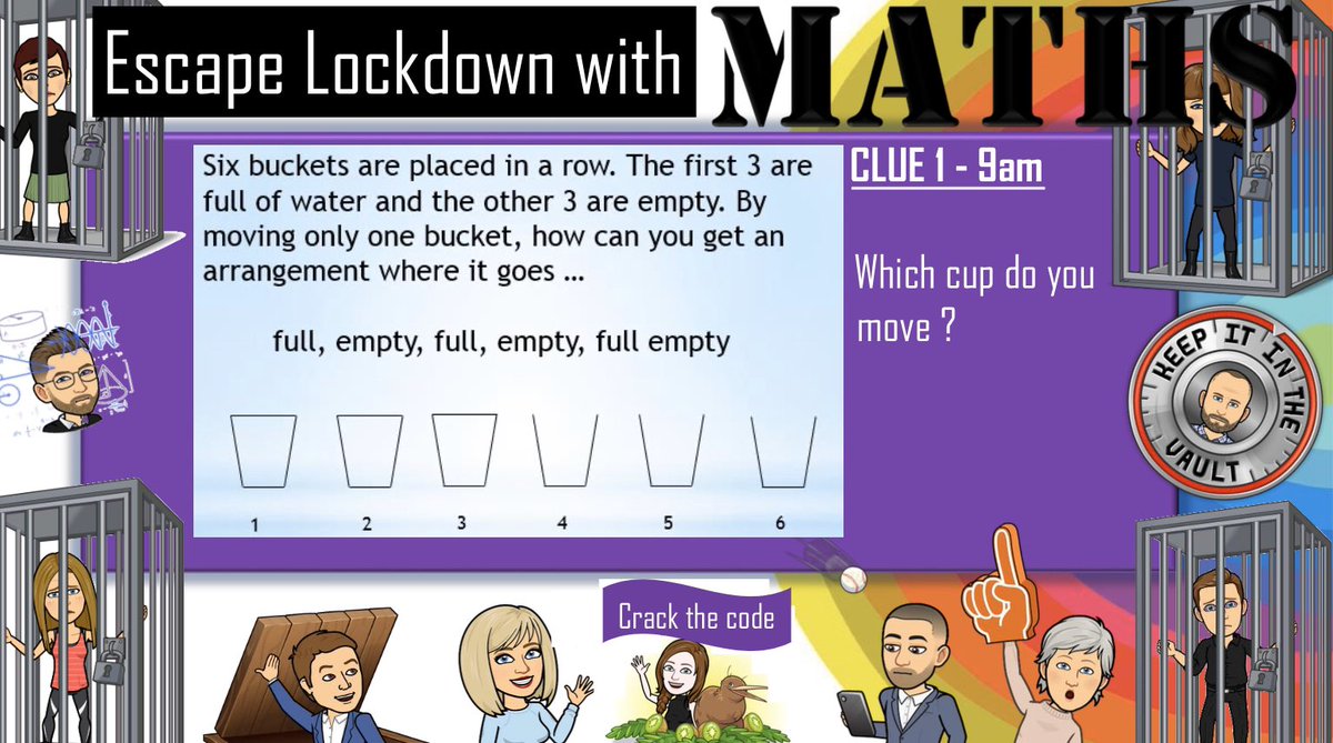 MortimerCC's tweet photo. #MathsTakeover ππ. Can you solve Clue 1? #challengeyourself https://t.co/3egqrp4gyT