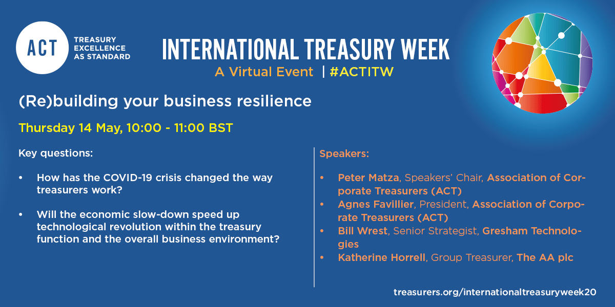 actupdate's tweet photo. This #livestream at 10am today will be a strategic discussion, with @greshamtech, to help you understand the mid to long-term impacts of COVID-19 and identify new practices to fuel the next wave of growth. Register ASAP. @petermatza
https://t.co/NvyECeVroo
#ACTITW https://t.co/oXu8WzwWrX