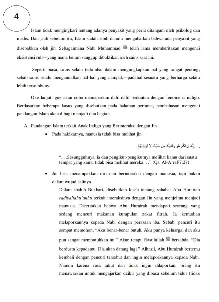 WHO sendiri tdk mencantumkan indigo dlm daftar penyakit, namun dikategorikan sbg Pseudoscience.Indigo dlm perspektif Islam : Islam sendiri tdk mengingkari fenomena ini sbg penyakit, terlebih jika yg dimaksud adlh penyakit yg disebabkan oleh gangguan jin.