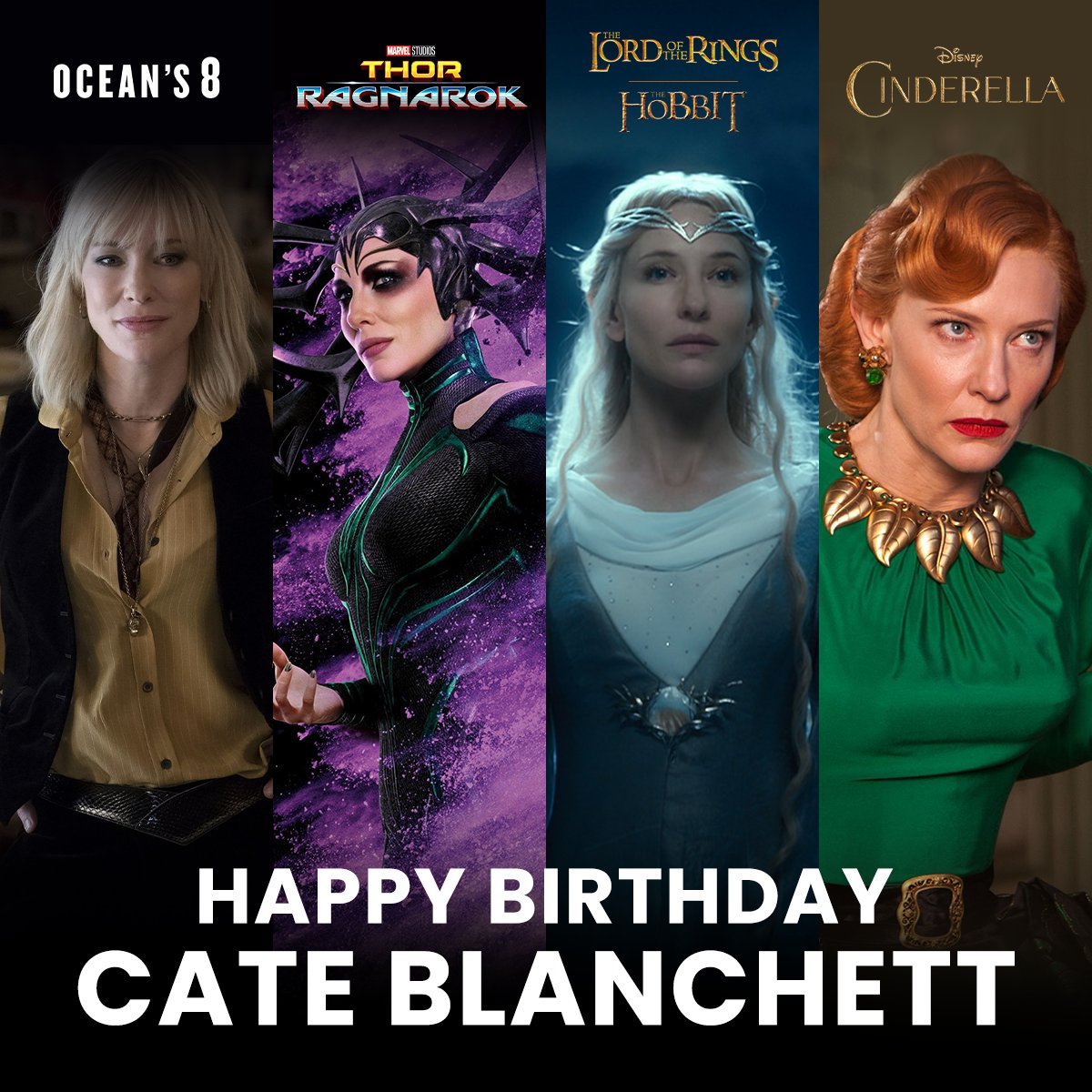 Happy Birthday to Cate Blanchett! What\s your favorite Cate Blanchett movie? 