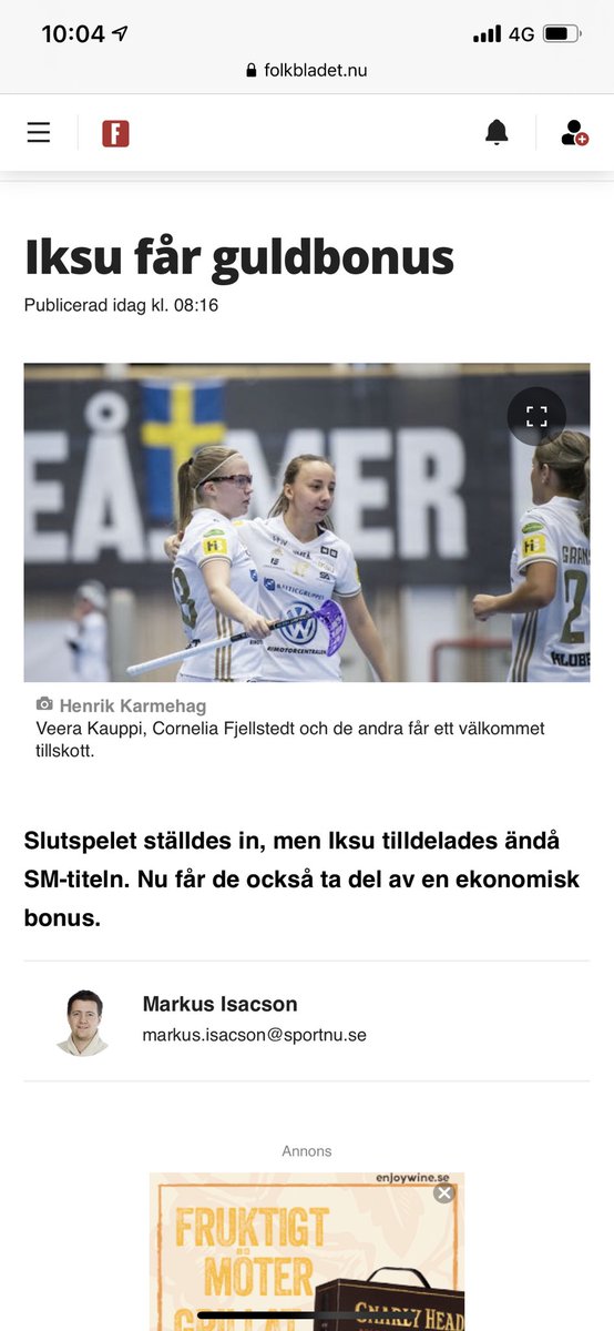 Det finns hopp om liv - trots allt mörker. Det tackar vi Svenska Spel för.