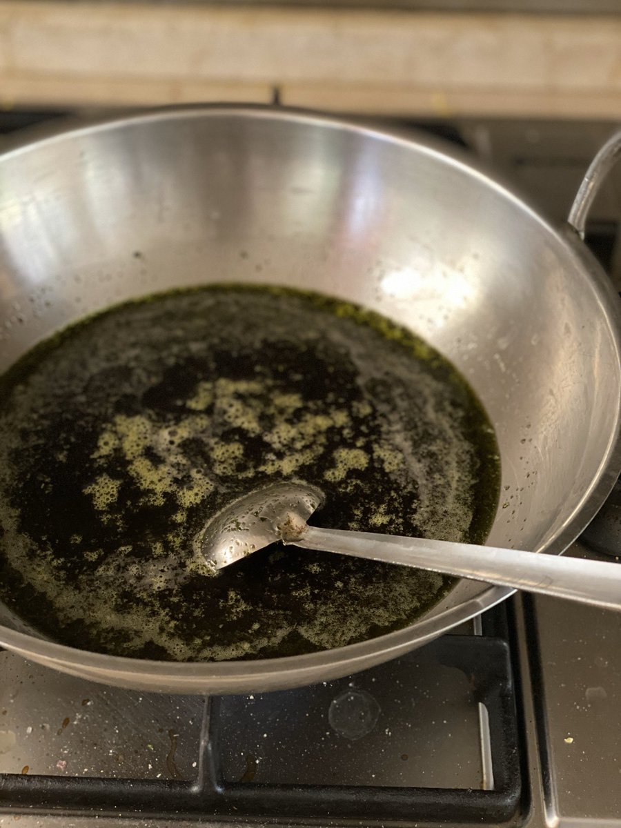  #Homemade herbal hair oil in the making- I’m not making any reverse-balding / anti greying claims for this My househelp has asked me to use this and i just obey whatever she says.
