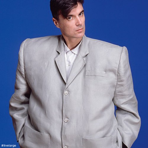 Happy Birthday to David Byrne, born this day in 1952. 