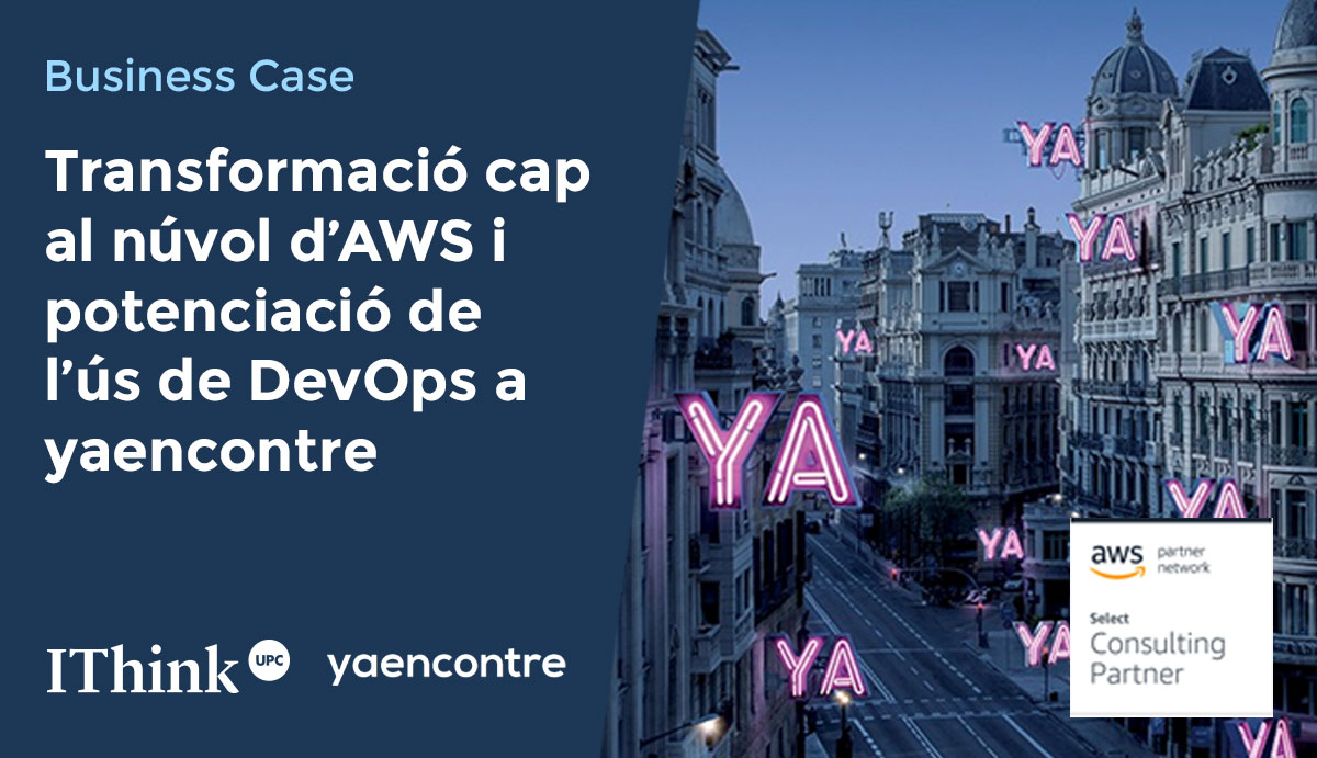 Think_UPC's tweet photo. Hem ajudat @yaencontre a traslladar la seva plataforma on-premise al núvol d’Amazon Web Services (#AWS).

L’estreta col·laboració entre els equips de yaencontre (Dev) i d’IThinkUPC (Ops) ho ha fet possible. 

Llegeix més sobre aquest projecte 👇
https://t.co/5qAcm4Vnou
#DevOps https://t.co/kN6H0r74bi