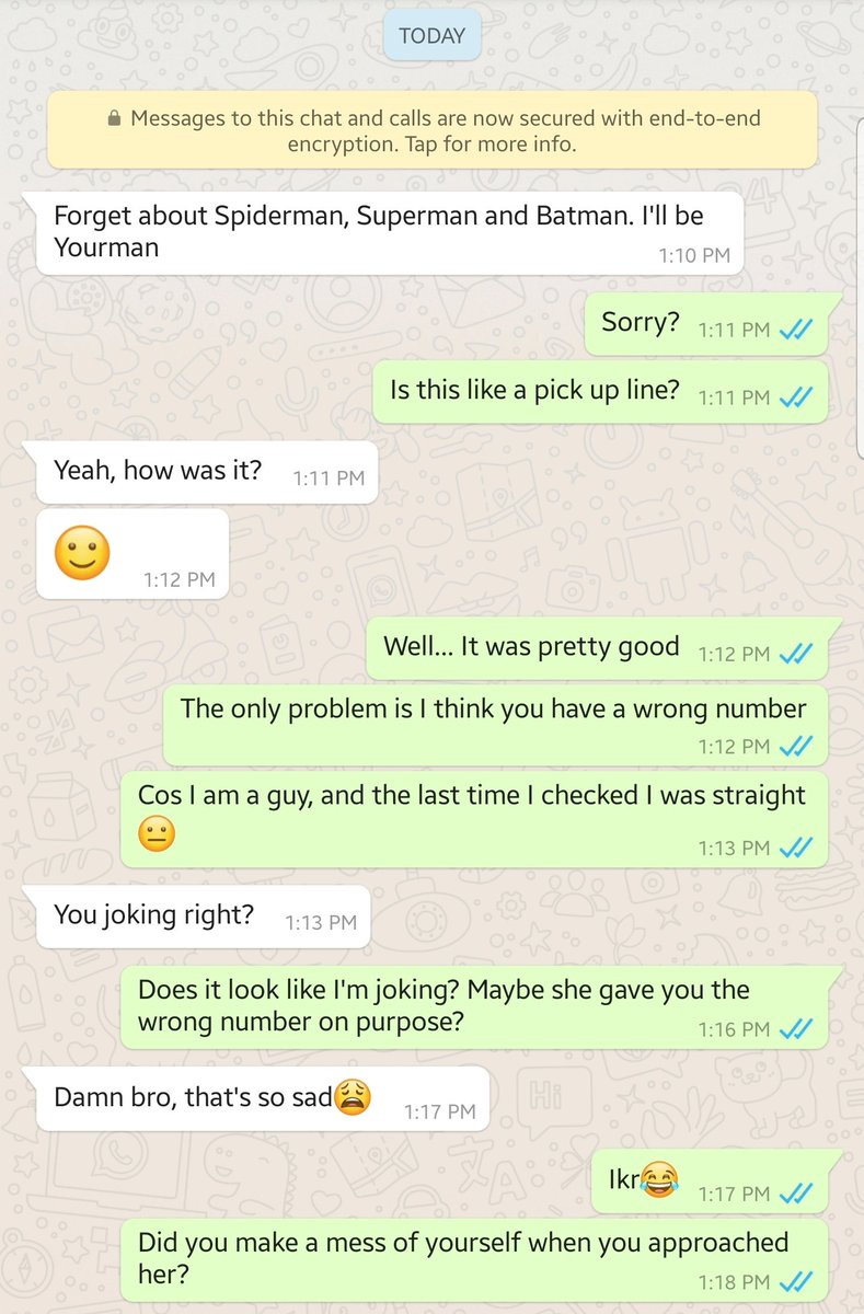 It's always a fun time when a wrong number texts This hilarious conversation is the funniest thing you will see on Twitter todayCheck the thread for the complete part 
