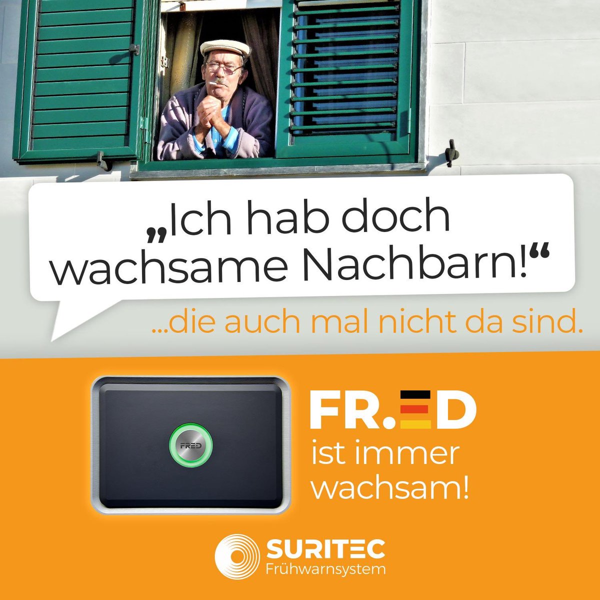 suritec_systems's tweet photo. #suritec #systems #frühwarnsystem #fred #sicherheit #madeingermany #alarmanlage #vertrieb #chance #team #direktverkauf #mlm #erfolg #schütztwaswichtigist #systemrelevant #strahlungsfrei #germany #stuttgart #gib #einbrechern #keine #chance https://t.co/p4Jp10zBjW