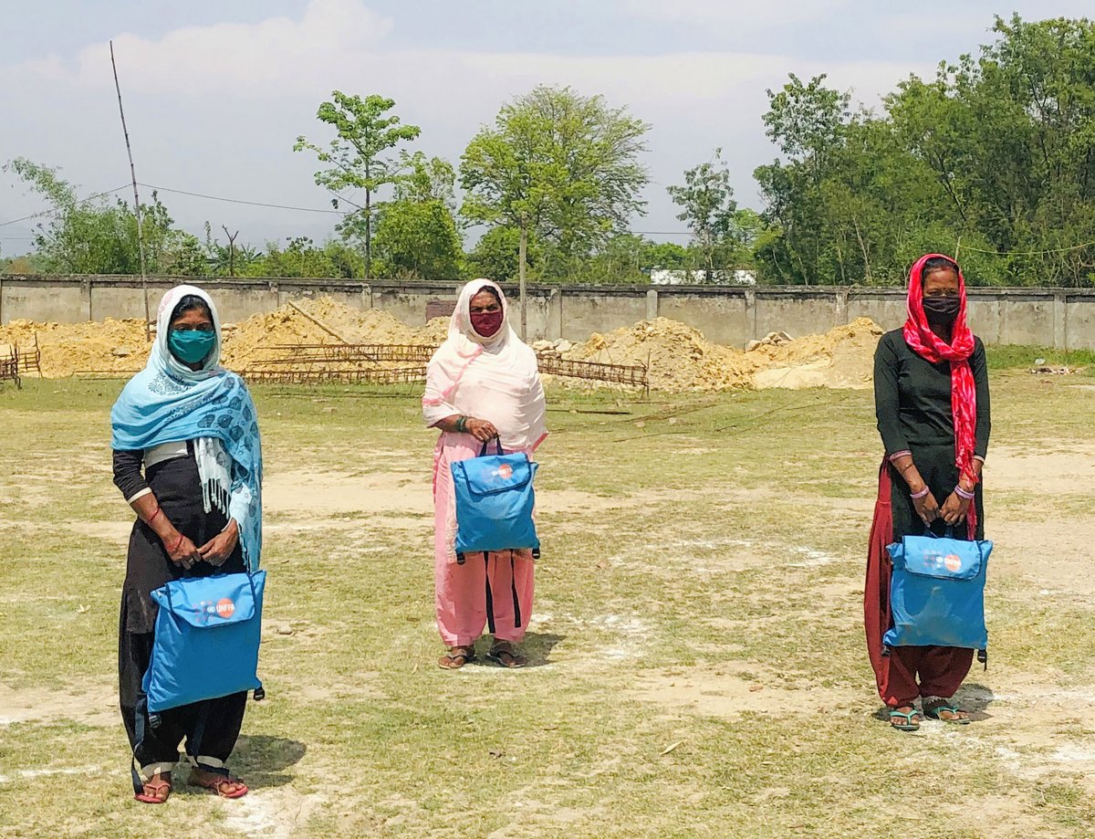 UNFPA Nepal (@unfpanepal) on Twitter photo Distribution of Dignity Kits continues
More women staying in different #COVID19 quarantine sites in Rolpa & Kapilvastu have received these basic hygiene & protection kits.
Specific needs of women & girls are too often overlooked in emergencies like #Coronavirus. <a href="/ParbatGurungg/">Parbat Gurung</a> Distribution of Dignity Kits continues
More women staying in different #COVID19 quarantine sites in Rolpa & Kapilvastu have received these basic hygiene & protection kits.
Specific needs of women & girls are too often overlooked in emergencies like #Coronavirus. <a href="/ParbatGurungg/">Parbat Gurung</a>