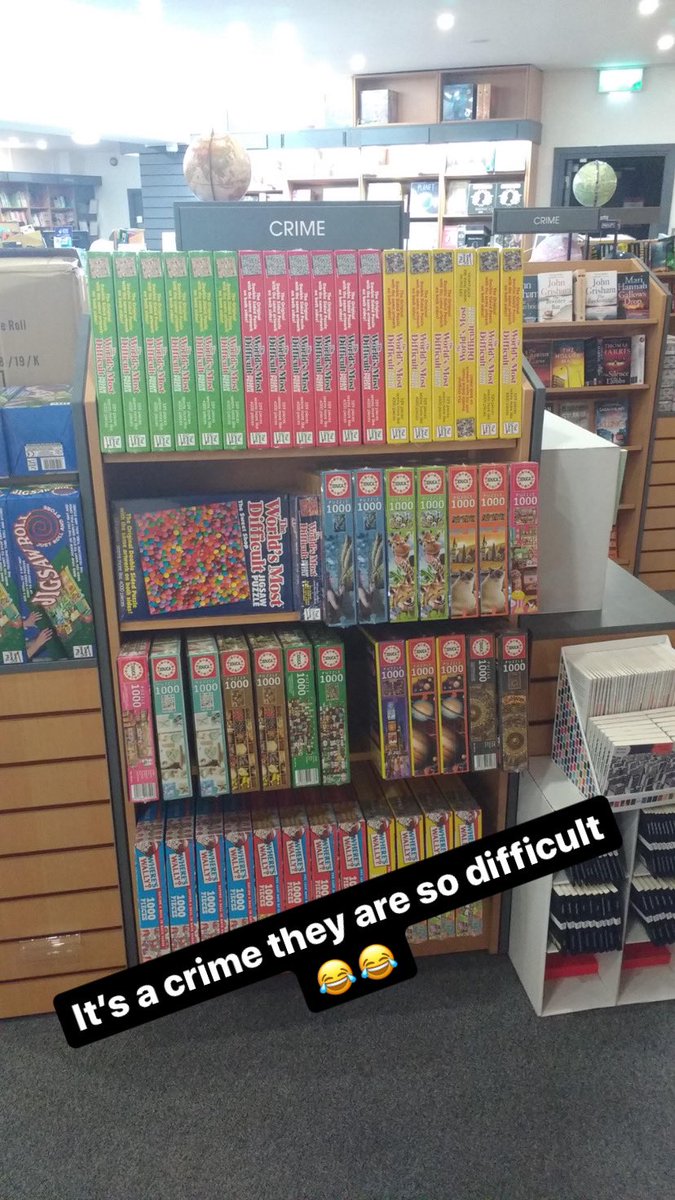 OMahonysBooks's tweet photo. New #EducaPuzzles now in stock.
Web orders available from https://t.co/WXJMPrBmbx πππ
#PuzzleFun #JigsawPuzzles #Limerick https://t.co/qa4xcs9PF1