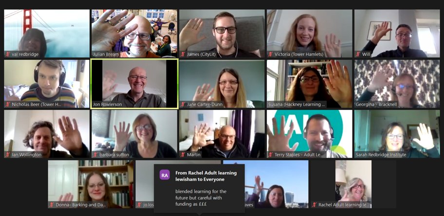 julian_bream's tweet photo. Q: from emergency moving online - What will you want to keep ? 🤗
Inspiring 🧡how London's #ACL providers have responded
#FE rOundtable Fri same topic 11.30 - 12:30
& will get you ready for 'What should September look like?' #FECollaborationCommunity 2pm
#roundtablechat https://t.co/VG79PyE4Tz