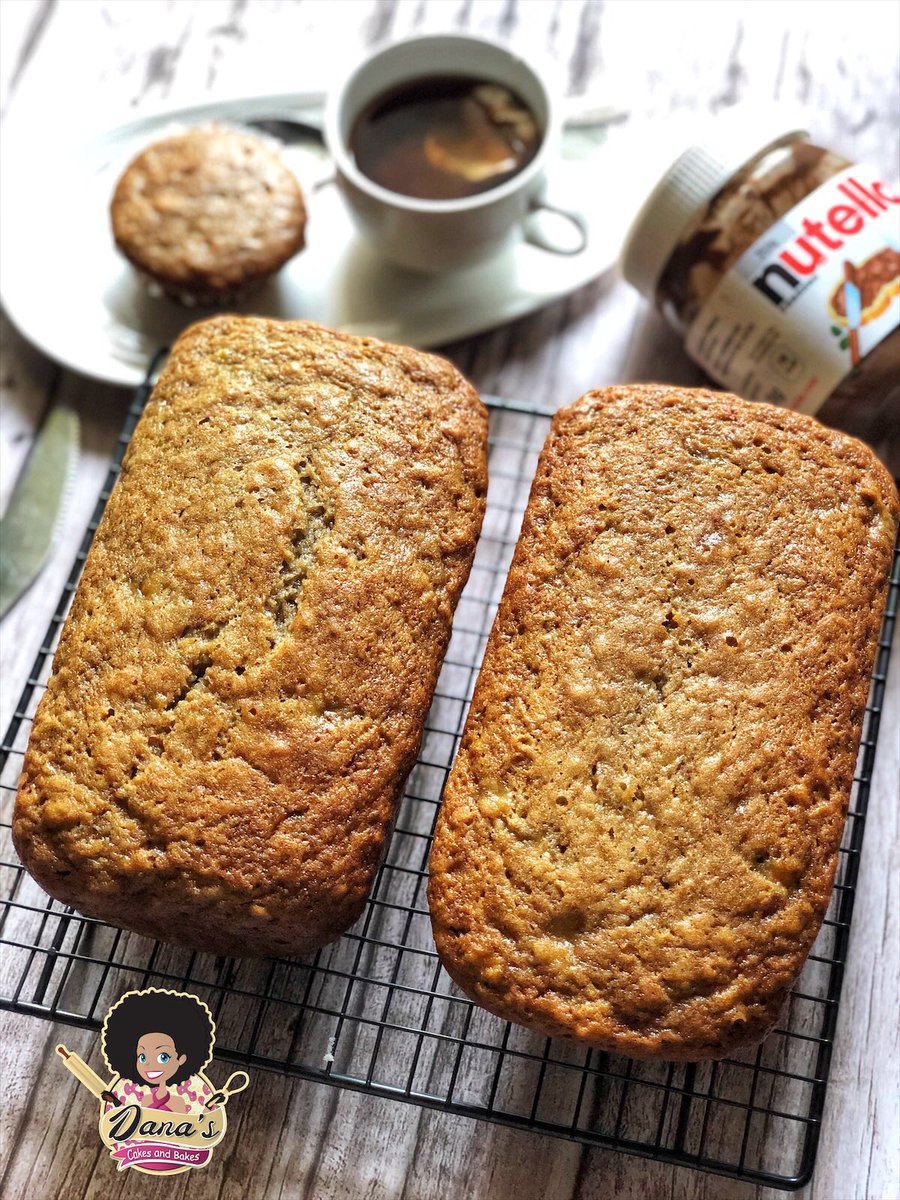 DanasCnB's tweet image. Our classic banana bread in all its glory 🤩✨