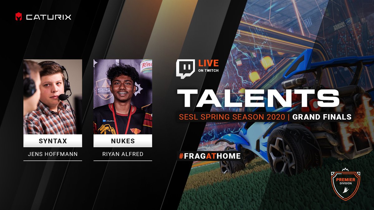 esportsleaguech's tweet photo. They will tell us about the sickest aerials and best goals of the upcoming #SESLSpringSeason🌺 #GrandFinals 🏎️⚽️

Please welcome with us our #RocketLeague casters @SyntaxCH and @NUKES_RL 🎙️

#StayAtHome #CheerAtHome #FragAtHome 🏘️ https://t.co/YP49KFFPqv
