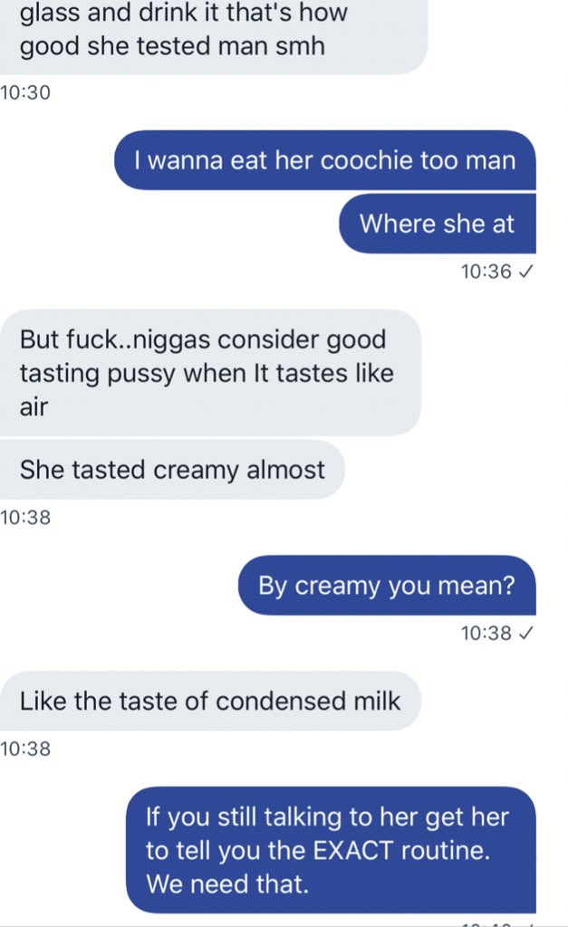  #DearCoco she tasted like condensed milk, i could put her cum on glass and gulp it all