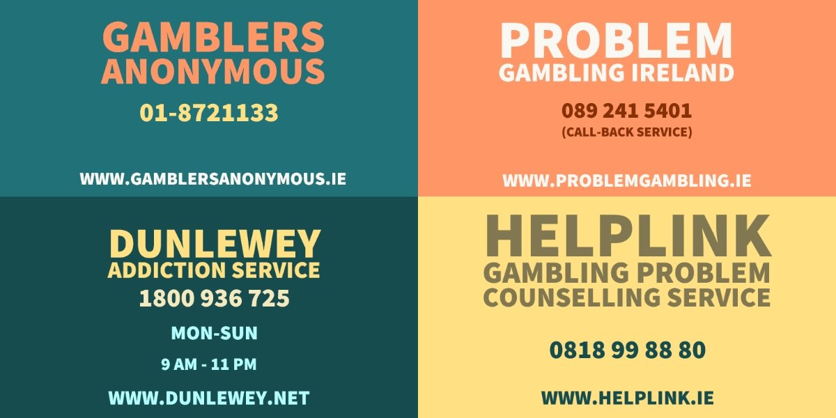 Great to hear <a href="/davyglennon8/">Davy Glennon</a> on the @RyanTubridyShow now, talking about the challenges of #gambling addiction, during lockdown. 

If you are concerned about your own gambling, or that of a loved one, help is available. 
problemgambling.ie